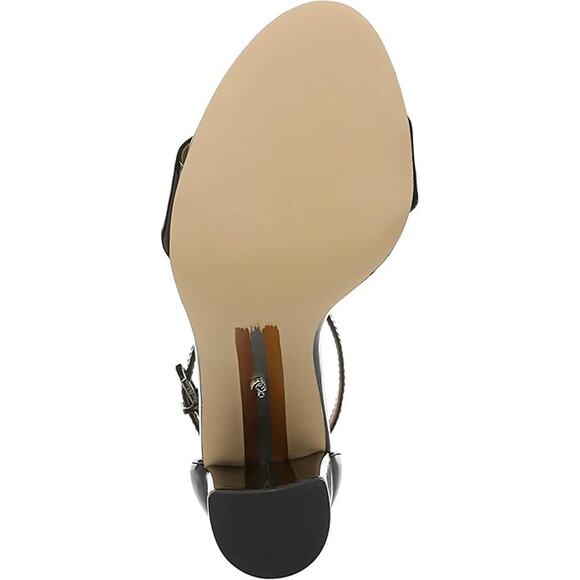 NWT Sam Edelman Yaro Dress Sandals Black Suede Size 9.5 Women's Heels - Picture 3 of 6